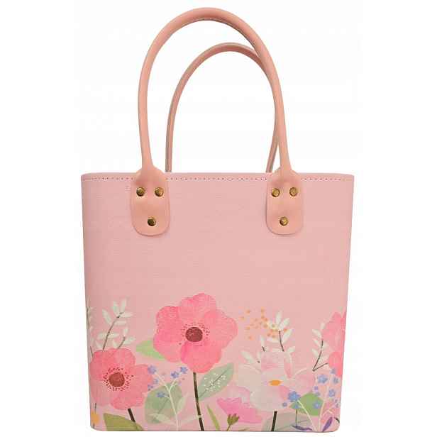 Ozdobná kožená taška Prostorný košík Solidní dárková krabička Flower Box 30x36