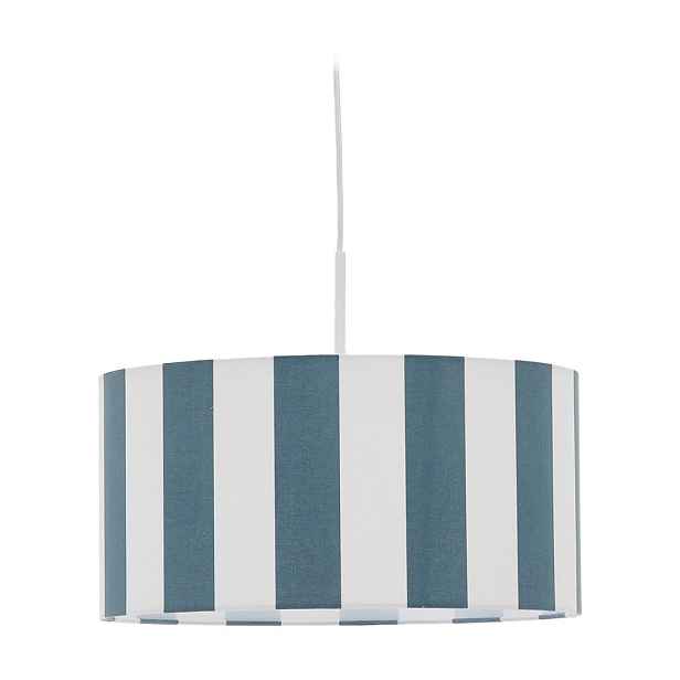 Bílé/modré dětské stínidlo ø 40 cm Ciral – Kave Home