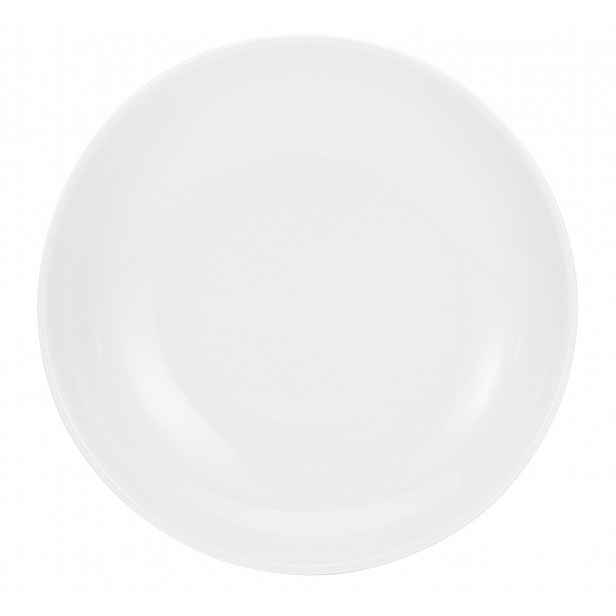 Hluboký talíř Bistrot 23 cm, bílý