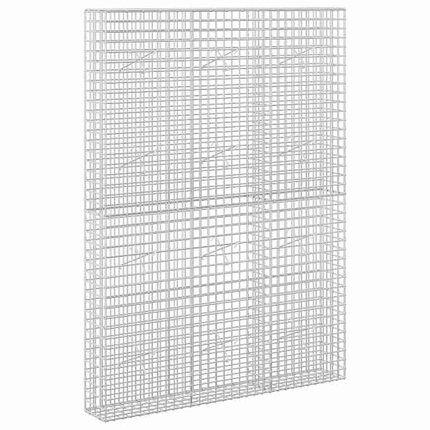vidaXL Gabion s drátem 5 mm a síťkou 5x5 cm 150x20x200 cm