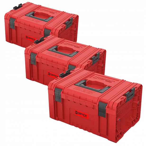 Qbrick System Pro Toolbox 2.0 Red Ultra Hd Custom box na nářadí x3