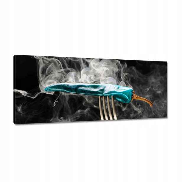 Obrazy 100x40 Modrá paprika