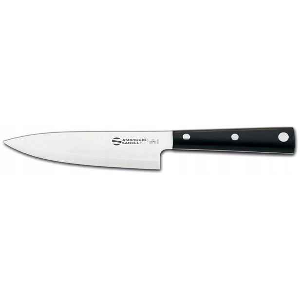 Nůž šéfkuchaře Sanelli Ambrogio Hasaki 160 mm ocel Nitro-B