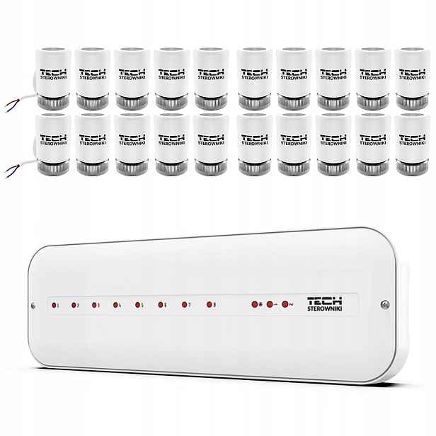 Ovladač Lišta L-5-S Slim 20 Termoelektrické Pohony STT-230/2 M Tech