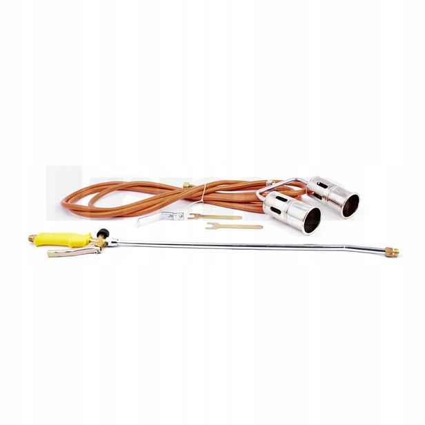 Pokrývačský hořák na papuče 2x60 mm 90 cm/5 m 44E121 g2