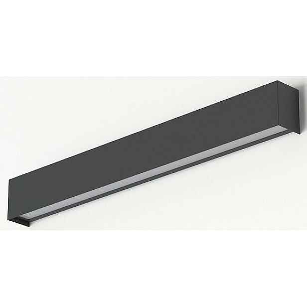 Nástěnné svítidlo Straight Grafitové 1xT8 11W Led 3000K 62cm Nástěnné svítidlo Pokoj Dům