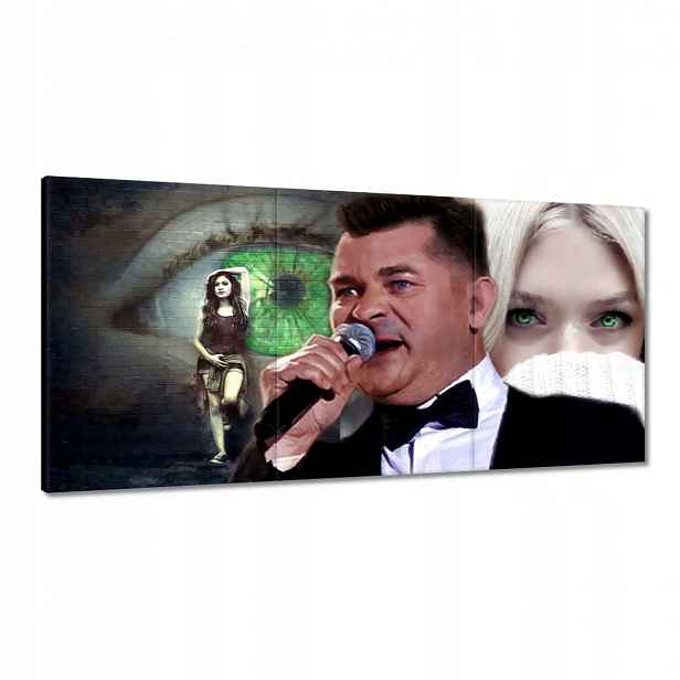 Obrazy 120x60 Zelené oči Zenek Vystoupení