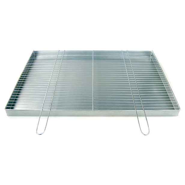 Rošt pro stavbu grilu 80x60 cm popelník