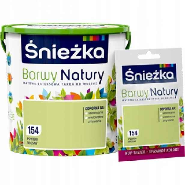 Śnieżka Barvy přírody, závan jara 154 5 l
