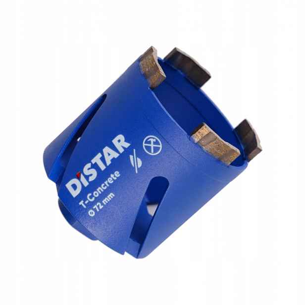 Korunkový Vrták diamantová Distar Dds-w pro betonu/cihlu o průměru 72 mm