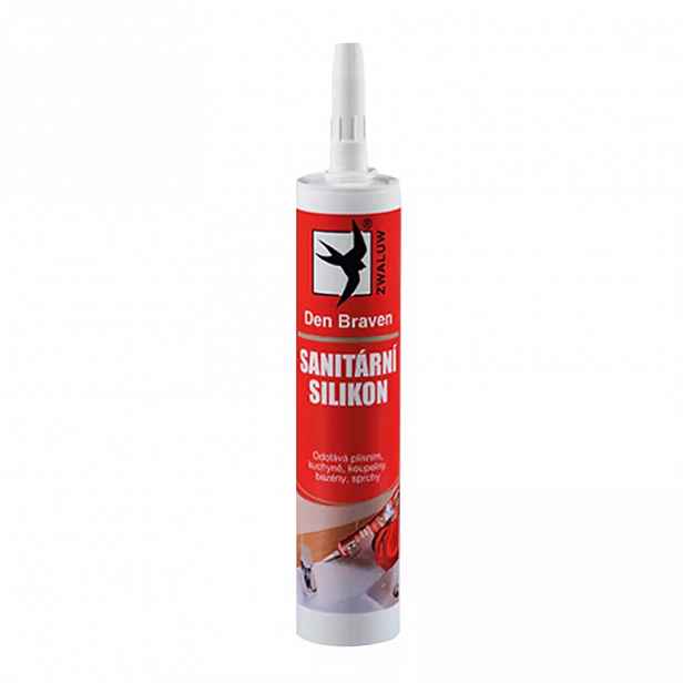 Silikon sanitární Den Braven 280 ml transparentní
