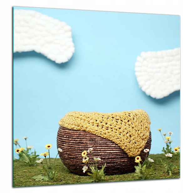 Skleněná Ochranná Deska Panel Lepidlo 60x65 Kus