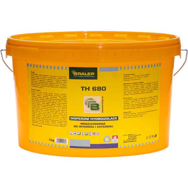 Hydroizolace disperzní mrazuvzdorná Bralep TH 680 3 kg