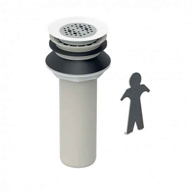 Geberit - Odpadní souprava pro pisoáry bez vody, průměr 50 mm 500.673.00.1