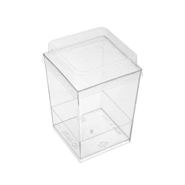 Pohárek s víčkem panna cotta 0,17 l 4 ks