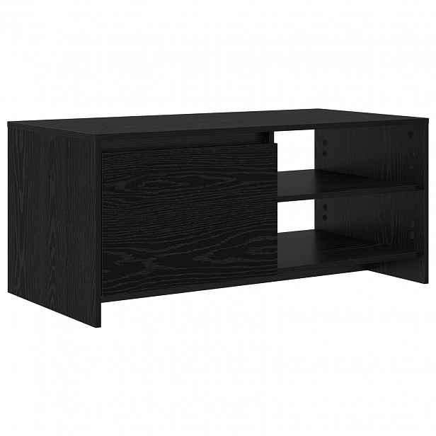 vidaXL Konferenční stolek Černý dub 102 x 50 x 45 cm Kompozitní dřevo