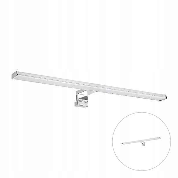 Nástěnné svítidlo Nad Zrcadlo Led 12W IP44 Bílo Chromové 4000K Levon Rabalux