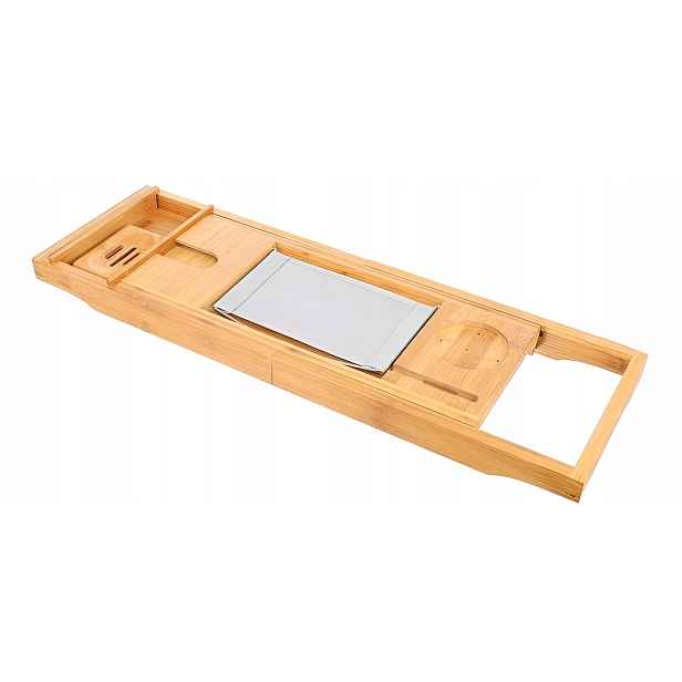 Ruhhy Bambusový podnos na vanu 75-112 cm