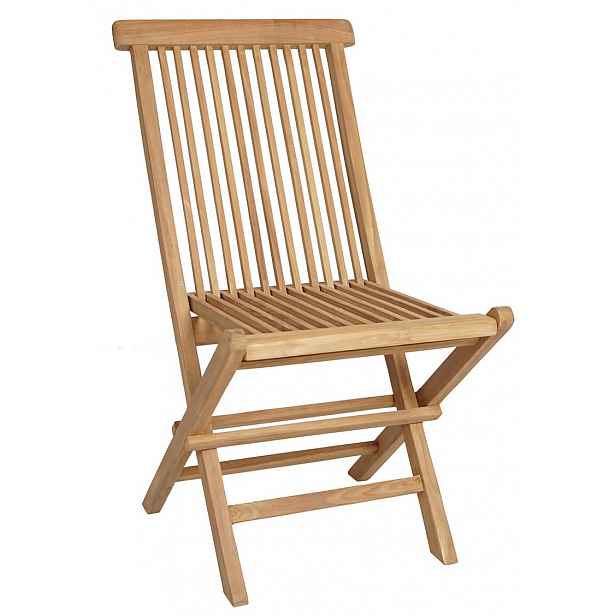 Skládací zahradní židle Ciberon, teak