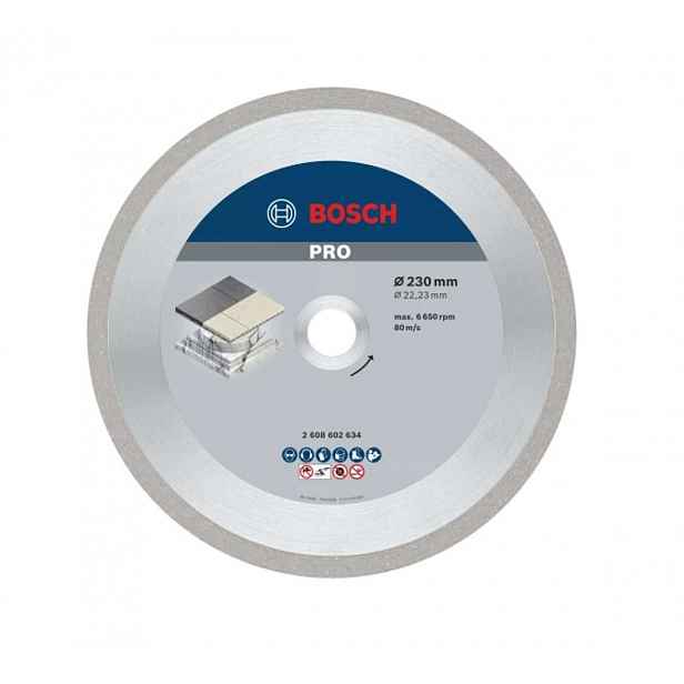 Bosch - Diamantový řezný kotouč na dlaždice a obklady 230x22,23 mm 2608602634