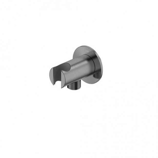 Podomítkový vývod SAT Aurum broušený gun metal SATBSPVD41BGM