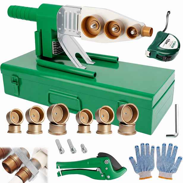 Svářečka Trubek Pvc Pp 20-63 mm 800 W 220 V Matrice Set