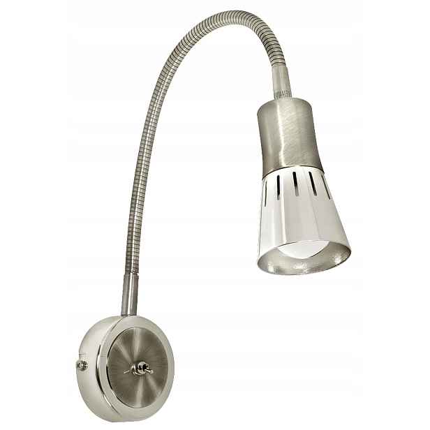 Candellux Nástěnné svítidlo Arena Stříbrné Kovové E14 40W IP20