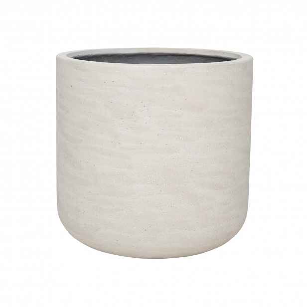 Květináč Jumbo Charlie, jemná slonovina, více velkostí - Pottery Pots Velikost: M - ⌀ 84, v. 80,5 cm