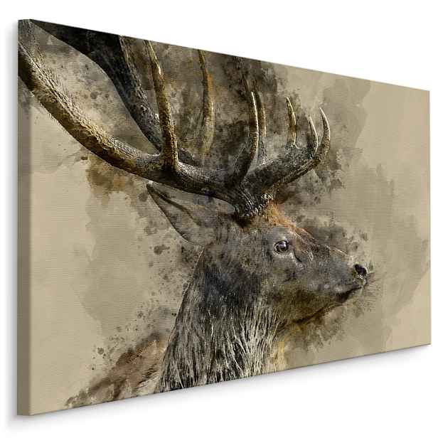 MyBestHome BOX Plátno Majestátní Jelen Varianta: 100x70