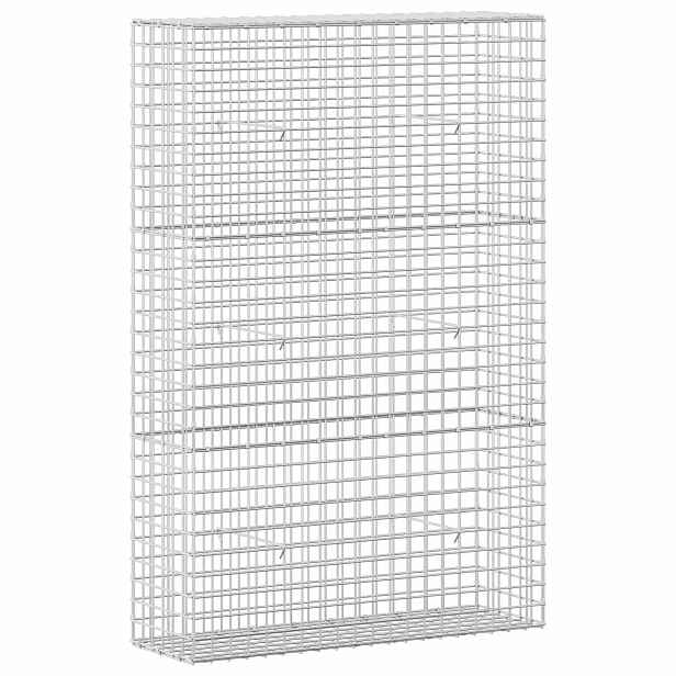 vidaXL Gabion s drátem 5 mm a síťkou 5x5 cm 100x30x150 cm