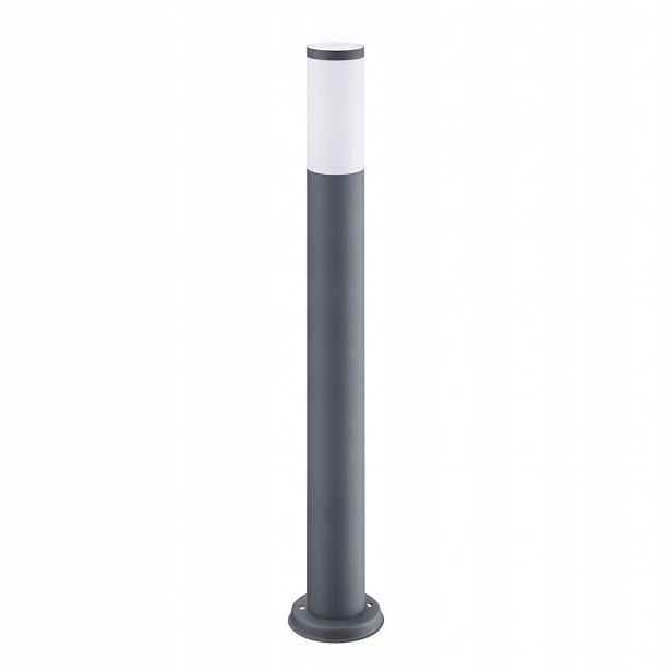 Zahradní stojací lampa Oslo 100cm šedá E27 IP44 300959 Goldlux