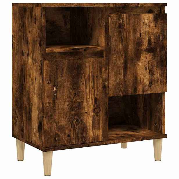 vidaXL Příborník kouřový dub 60 x 35 x 70 cm kompozitní dřevo
