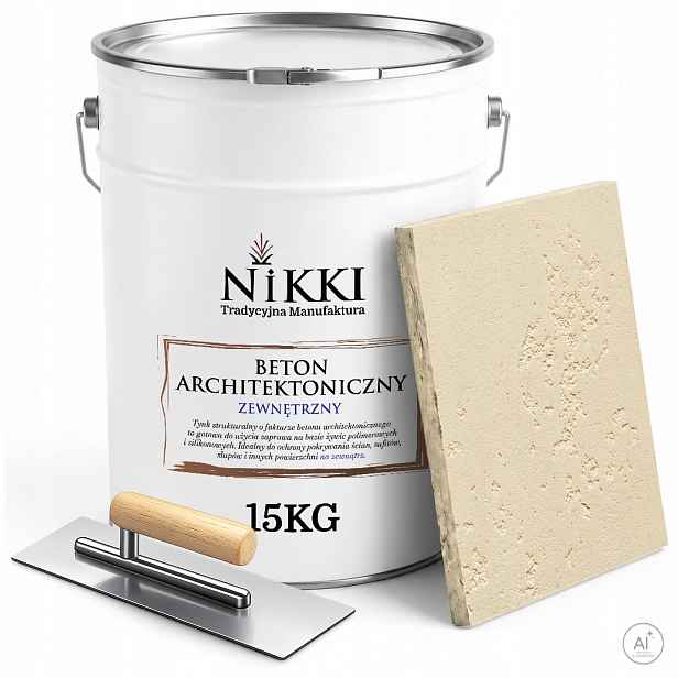 Architektonický beton Dekorativní Venkovní 10m2 15kg Béžová Světlá Paca