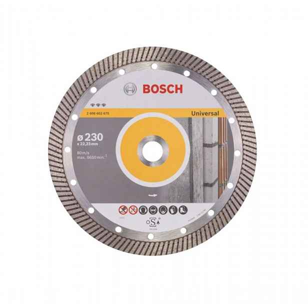 Bosch - Diamantový řezný kotouč na stavební materiály 230x22,23 mm 2608602675