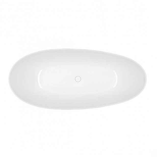 Villeroy & Boch Antao - Volně stojící vana 170x75 cm, SilentFlow, alpská bílá UBQ170TAO7TV-01