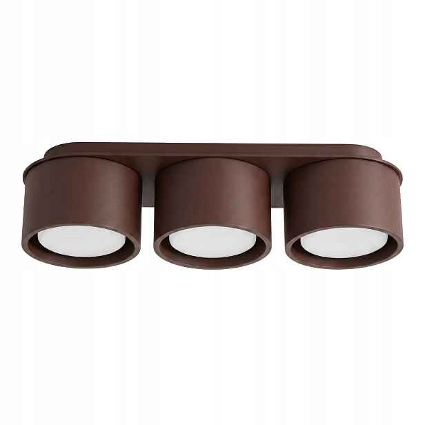 Sollux Lighting Modo 3 stropní spot hnědý 3xGX53 10W
