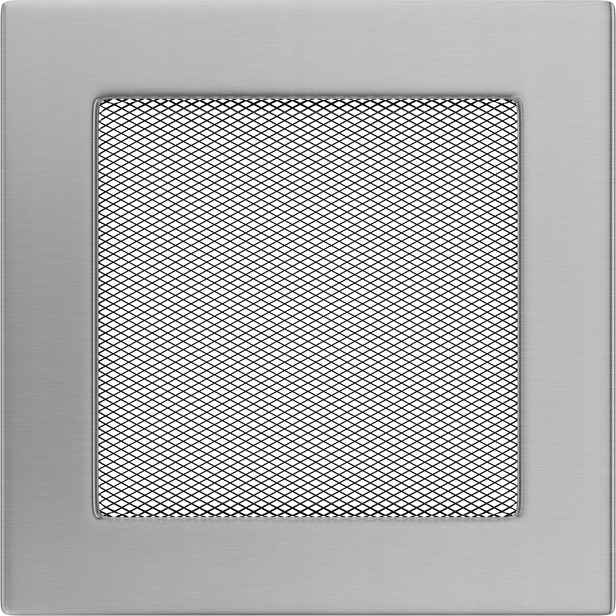 Ventilační mřížka do krbu 17x17 broušená