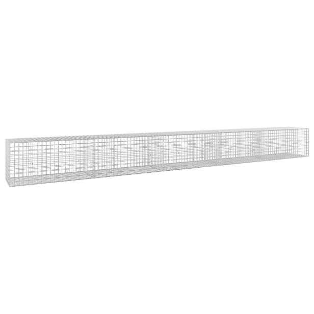 vidaXL Gabion s drátem 5 mm a síťkou 5x5 cm 500x50x50 cm