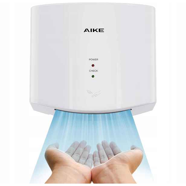 Sušička rukou kompaktní automatická 1400W bílá 110V 2-pinová