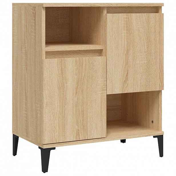 vidaXL Příborník dub sonoma 60 x 35 x 70 cm kompozitní dřevo
