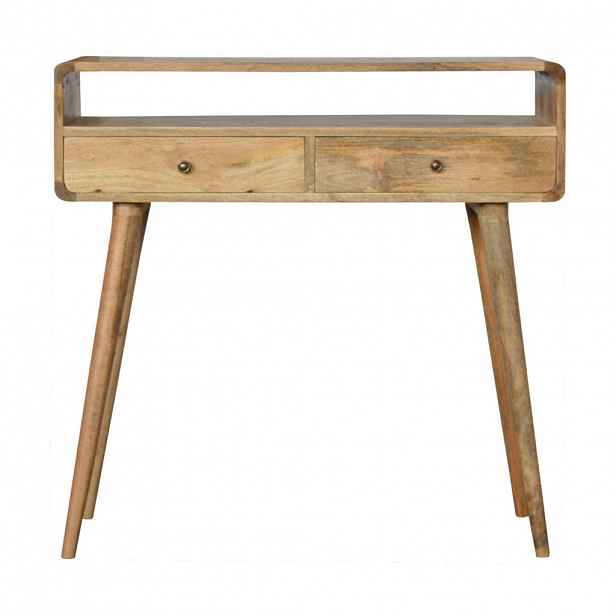 Artisan Furniture NOČNÍ STOLEK s otevřeným prostorem, 1 zásuvka, 1 otevřený prostor, béžová