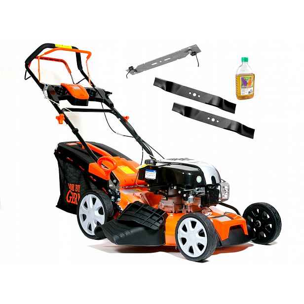Benzínová sekačka German s pohonem 7 kW 11 v 1 54 cm, motor Briggs