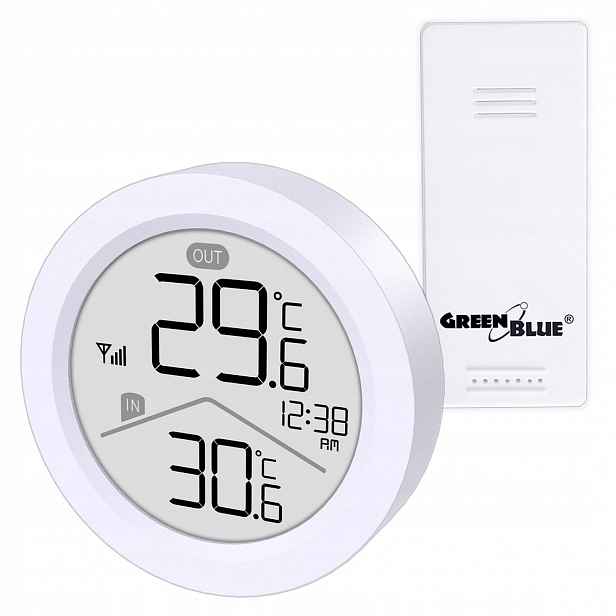 Bezdrátová Meteorologická Stanice Venkovní Senzor LCD Min Max