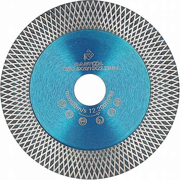 Diamantový Kotouč Pro Řezání Slinuté Dlažby Glazurovaných Dlaždic 125 MM