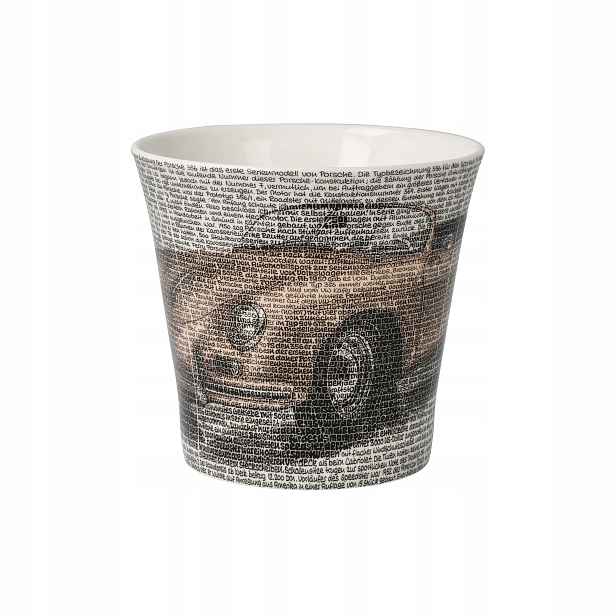 Hrnek 9,5 cm Saxa-Porsche 356 Orange Goebel