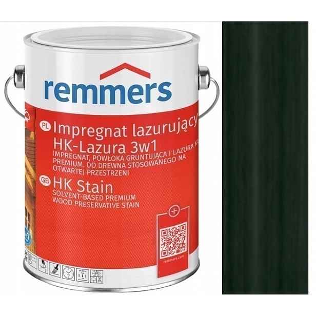 Remmers Hk-lasur Lazura na dřevo 5L Impregnační lazura na dřevo Eben 2252