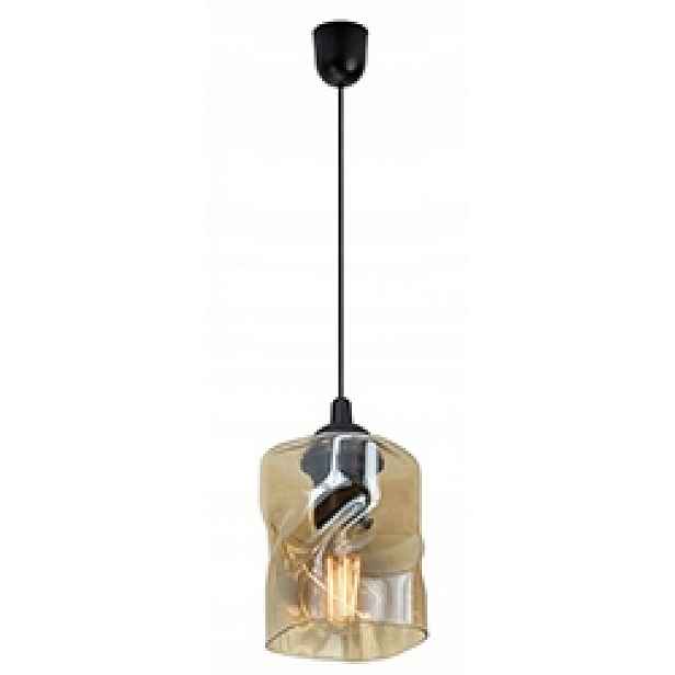 Skleněná závěsná lampa 100 cm E27 Felis Candellux