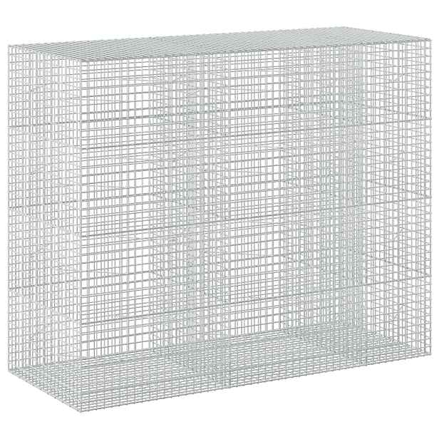 vidaXL Gabion s drátem 5 mm a síťkou 5x5 cm 250x100x200 cm