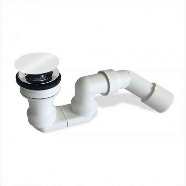 Villeroy & Boch - Vanová odtoková souprava, Push-Open, alpská bílá U90952001
