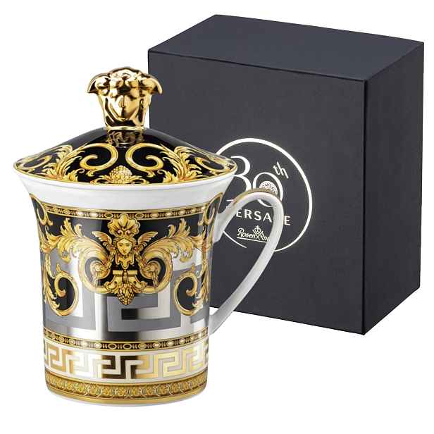 Hrnek s víčkem Versace Prestige Gala, limitovaná kolekce 30 let